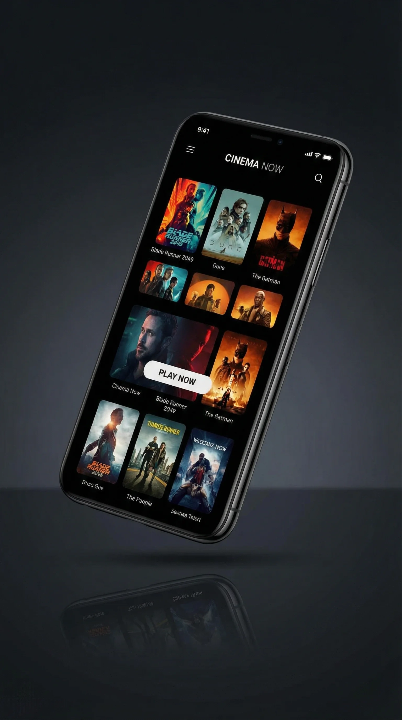 大象视频 - 探索电影的黄金时代：大象精选经典艺术电影 | 4K高清修复在线看。移动端应用界面预览 - 一镜到底长镜头电影浏览